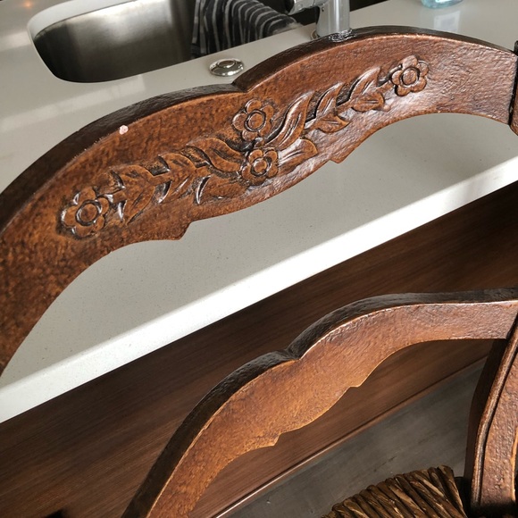 Wood Barstools (set of 3) - Picture 5 of 8